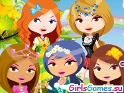 Игра Пять принцесс в саду Игра Пять принцесс в саду