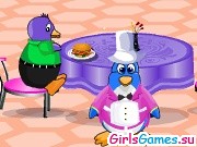 Игра Ресторан для пингвинов
