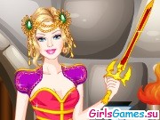 Игра Барби принцесса рыцарей Игра Барби принцесса рыцарей
