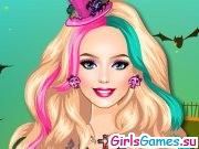 Игра Барби в ночь на Хэллоуин Игра Барби в ночь на Хэллоуин