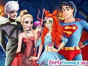 Игра Одевалка парочек на оценку к Хэллоуину Игра Одевалка парочек на оценку к Хэллоуину