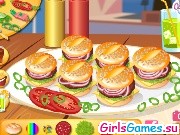 Игра Мини гамбургеры
