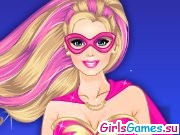 Игра Супер Барби одевалка Игра Супер Барби одевалка