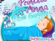 Игра Принцесса Анна - операция на руке