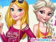 Игра Барби и Эльза лучшие подружки
