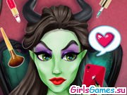 Игра Колдунья Злая королева - макияж
