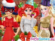 Игра Вечеринка на Новый Год для принцесс