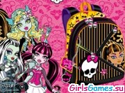 Игра Создайте свой рюкзак Monster High