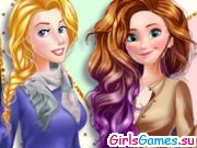 Игра Антимода с принцессами: спортивный и классный стиль